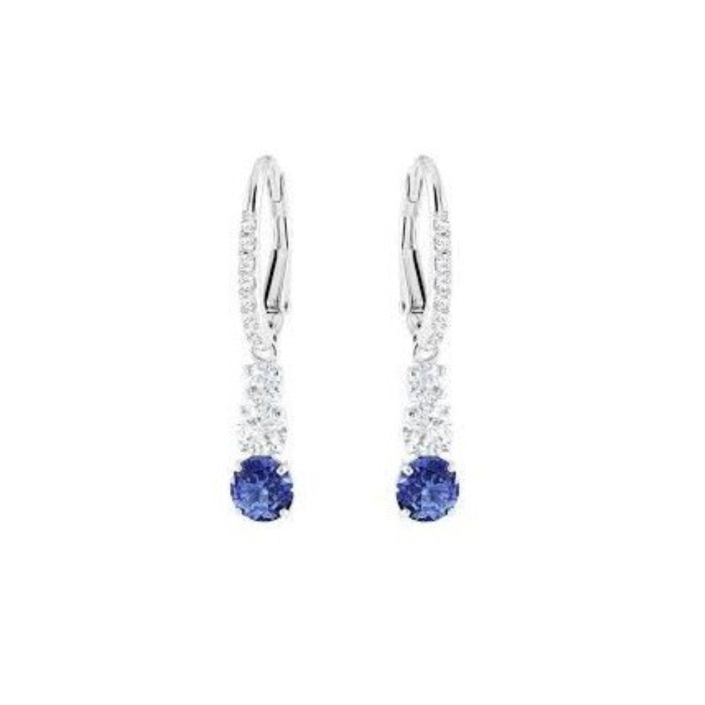 Orecchino Swarovski Attract Trilogy Blu 5416154