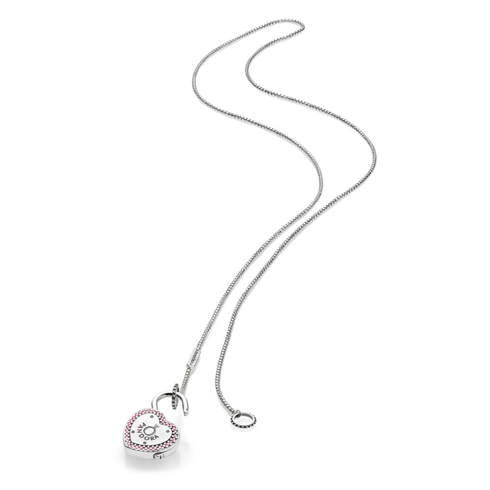 Pandora Love Lock Necklace 396583FPC-60