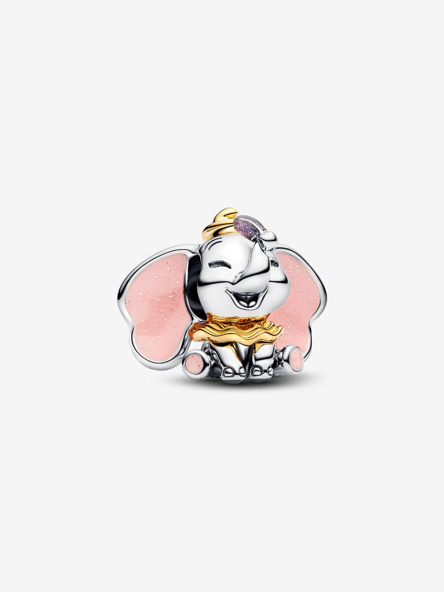 Charm Pandora Disney, Dumbo e la Piuma Magica 764023C01