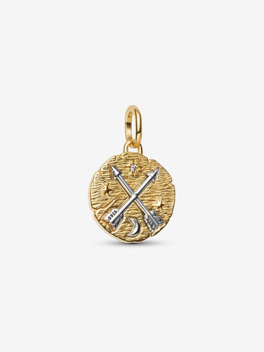 Charm Pandora Medallion Frecce "Ad Meliora" 764081C01