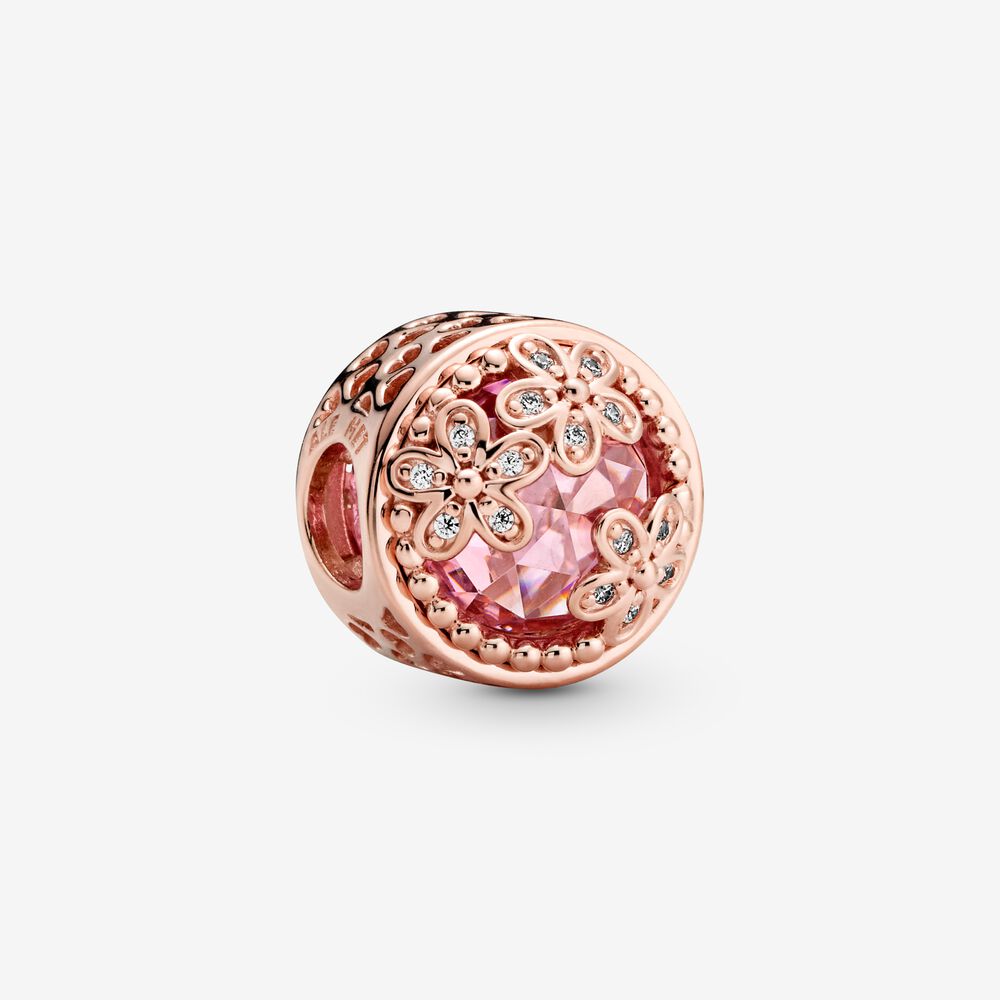 Pandora Sparkling Pink Daisy Charm 782055C01