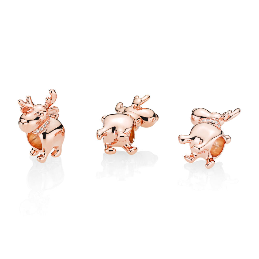 Pandora Charm Happy Reindeer 787514CZ