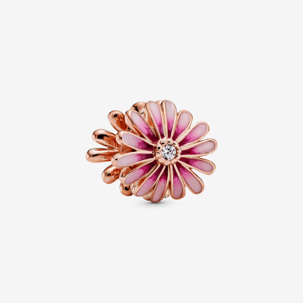 Pandora Pink Daisy Charm 788775C01