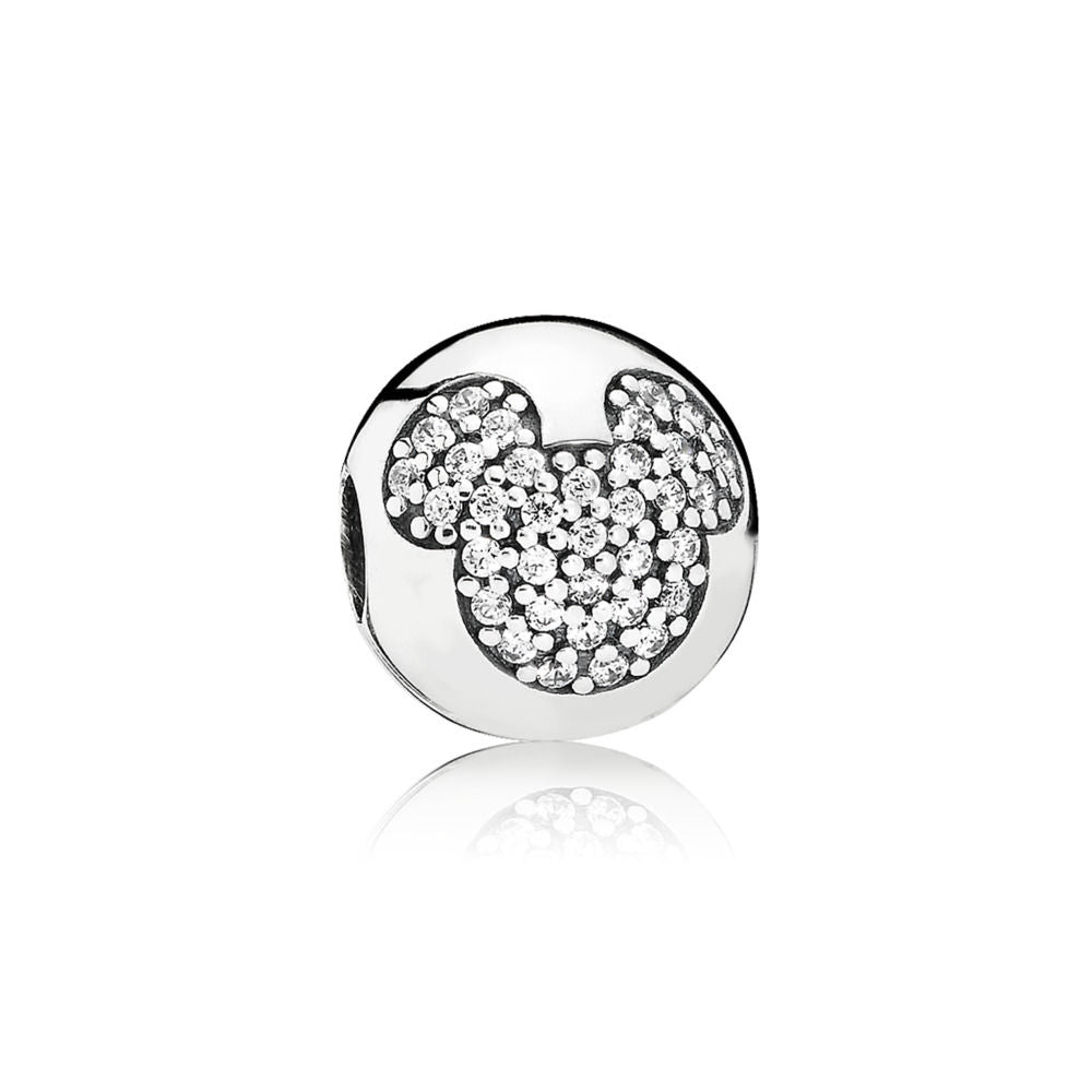 Disney Charm Pandora Mickey Mouse In Pavé 791449CZ