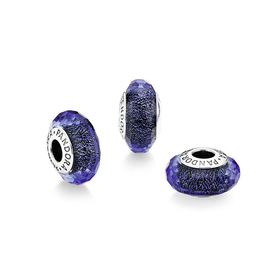 Charm Pandora Vetro di Murano blu 791646