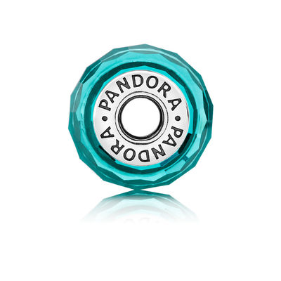 Charm Pandora Vetro di Murano turchese 791655