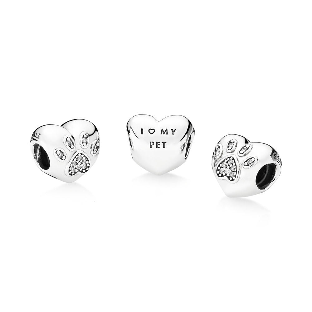 Pandora Charm I Love My Puppy 791713CZ