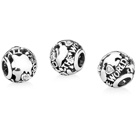 Pandora Openwork Around the World Charm 791718CZ