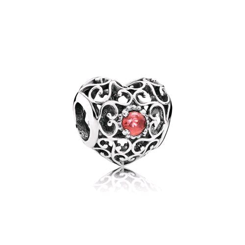 Charm Pandora Cuore Gennaio 791784gr