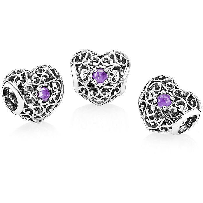 Charm Pandora Cuore Febbraio 791784sam