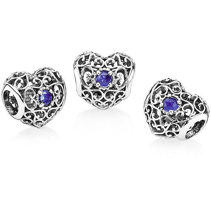 Pandora September Heart Charm 791784SSA