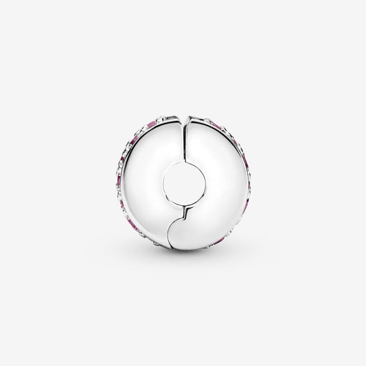Clip Pandora Eleganza luccicante rosa 791817PCZ