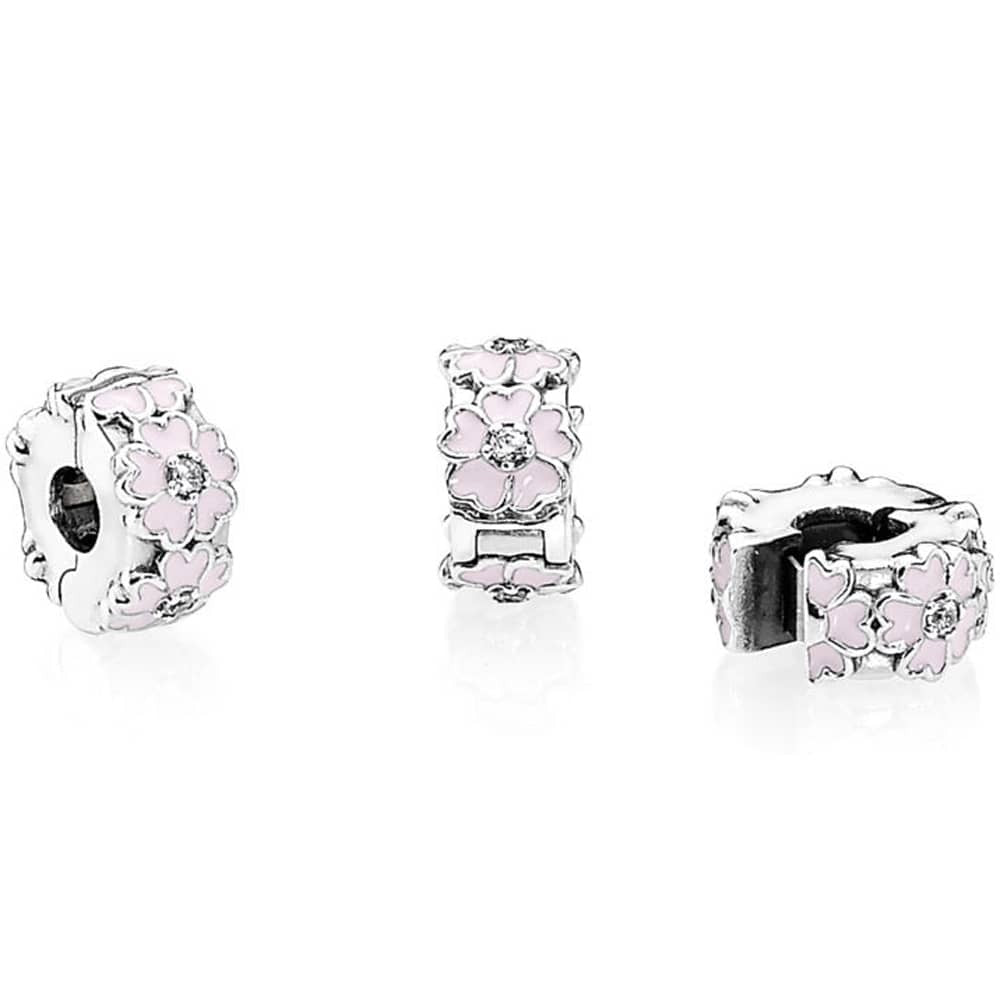 Pandora Clip Pink Primroses 791823EN68