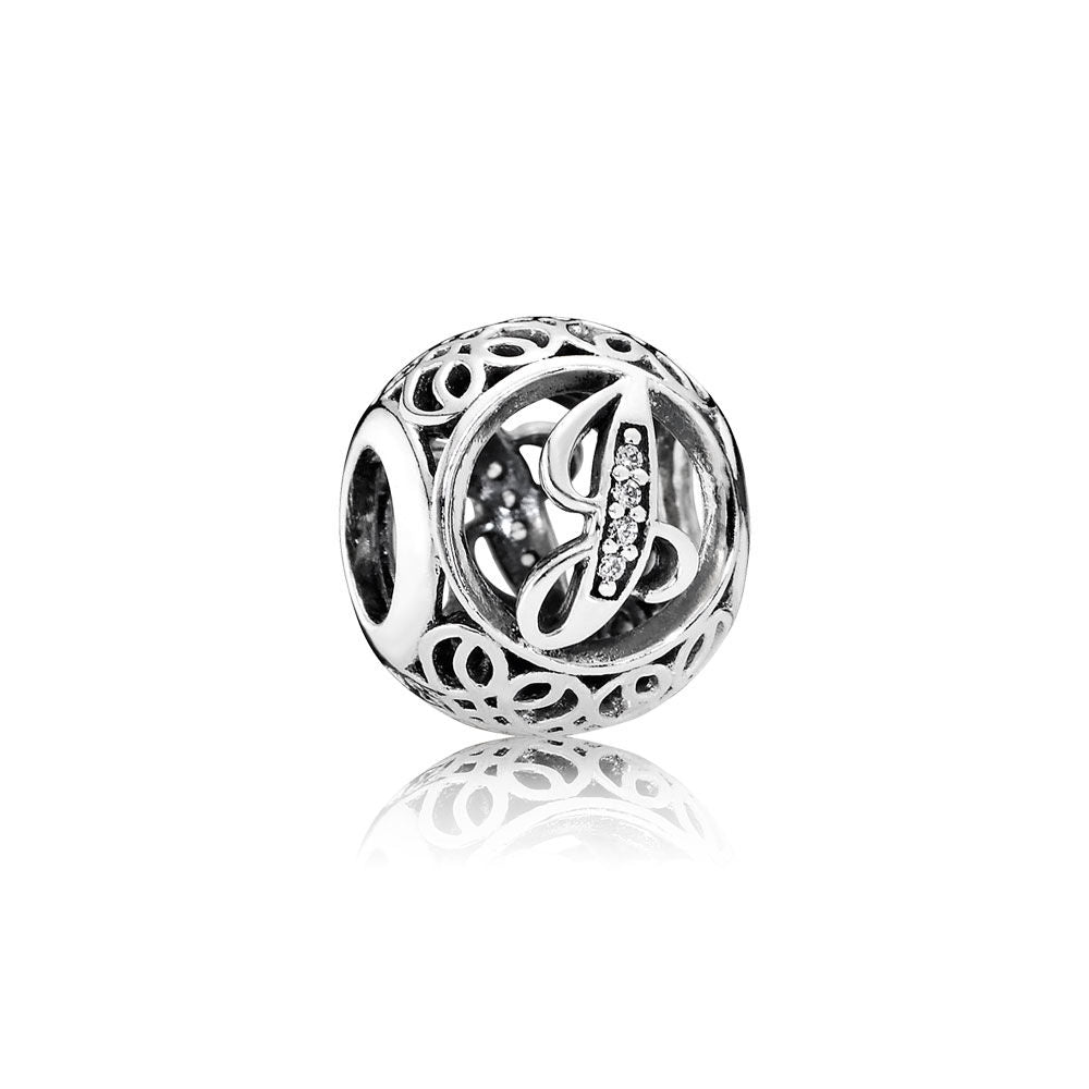 Pandora Charm Vintage Alphabet J 791854cz