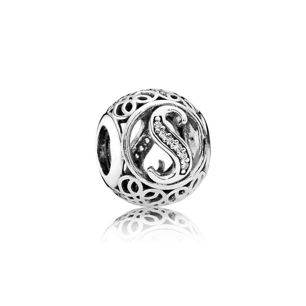 Charm Pandora Alfabeto Vintage S 791863cz