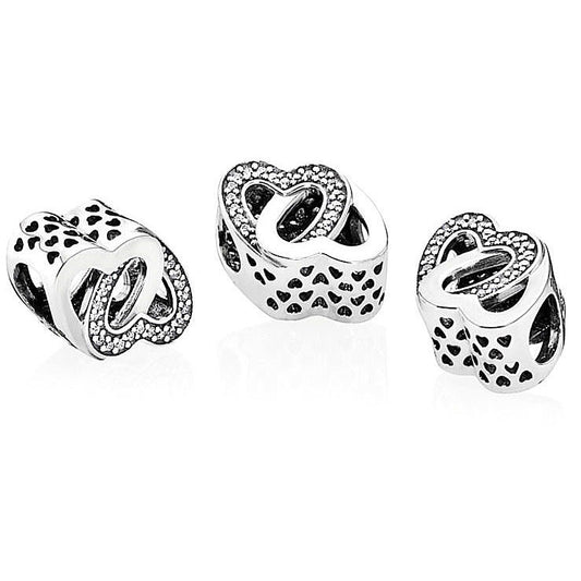 Charm Pandora Intreccio d'amore 791880CZ