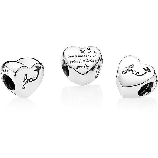Charm Pandora Cuore della libertà 791967