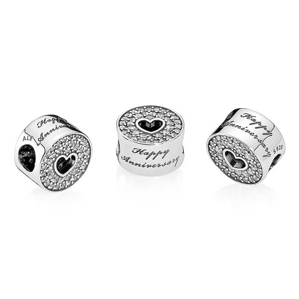 Pandora Happy Anniversary Charm 791977CZ