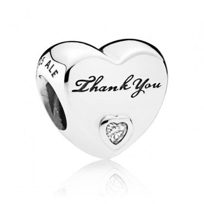 Pandora Charm Thank You 792096CZ
