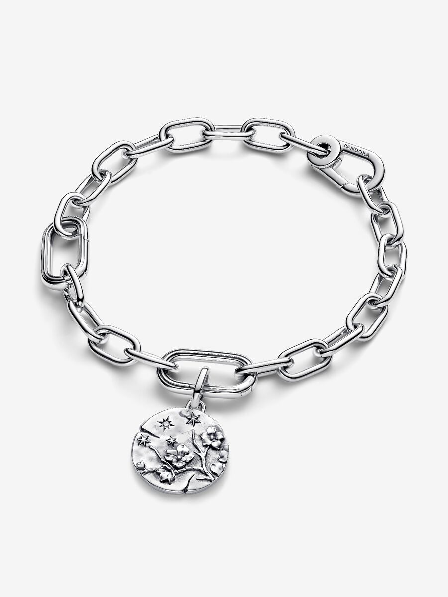 Charm Pandora Medallion Fiore di Ciliegio "Vivat Floreat" Argento Sterling 925
