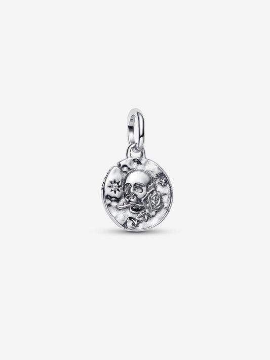 Charm Pandora Medallion Teschio "Carpe Diem" 794089C01