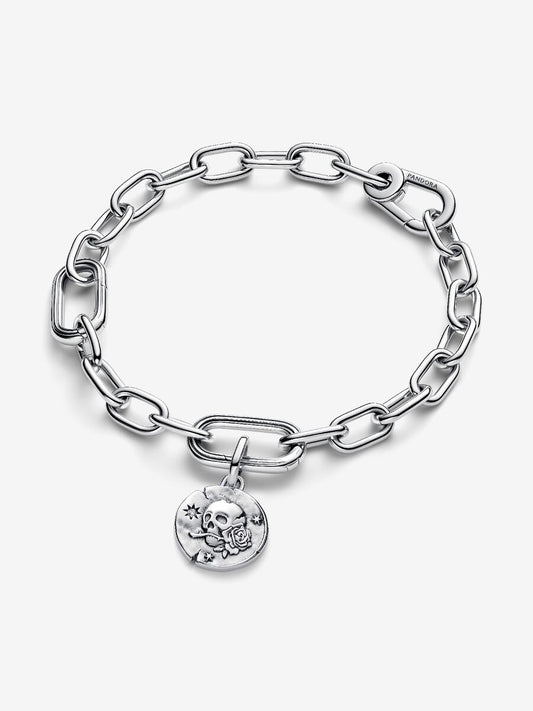 Charm Pandora Medallion Teschio "Carpe Diem" 794089C01