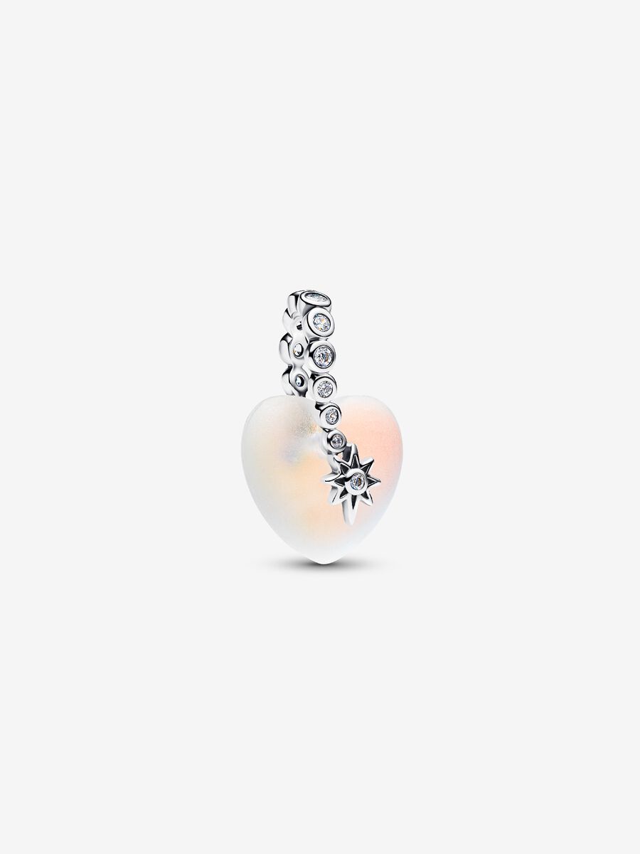 PARCOM Ciondolo Serpente Per Bracciale Charm In Argento 925 Con Zirconia - Regalo Donna