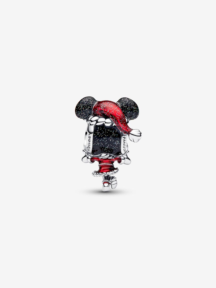 Charm Pandora Disney, Minnie Mouse, Magia del Natale Argento Sterling 925