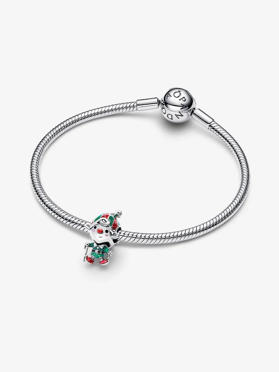 Charm Pandora Elfo di Babbo Natale Argento Sterling 925 794294C01