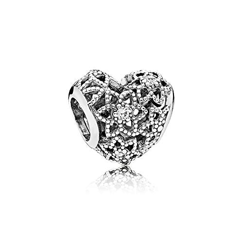 Charm Pandora Cuore in fiore 796264CZ