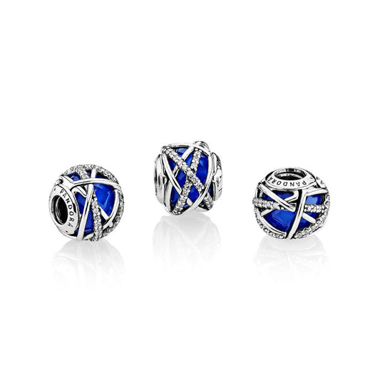 Charm Pandora Openwork Galassia blu 796361NCB