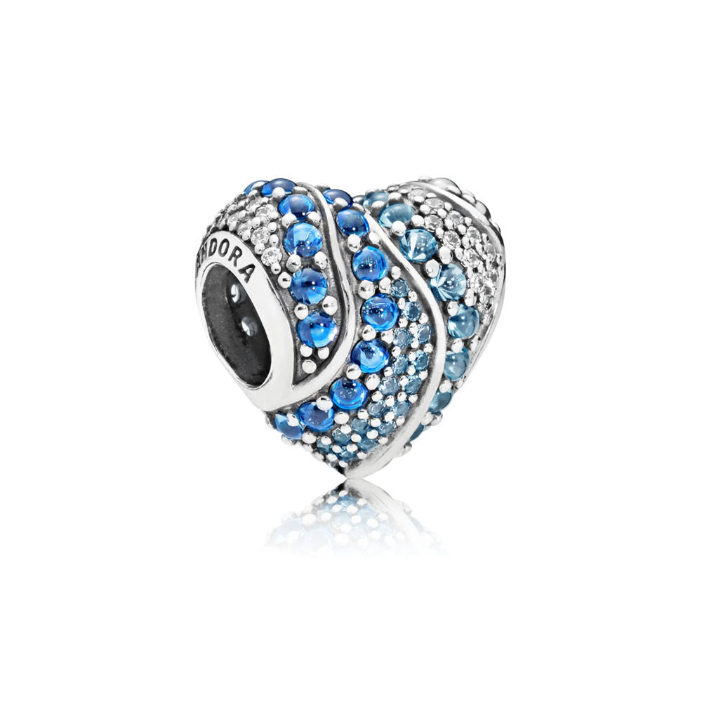 Pandora Charm Heart of Water 797015NABMX