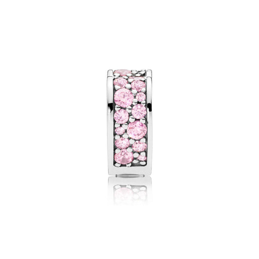 Clip Pandora Archi d'amore rosa 797020pcz