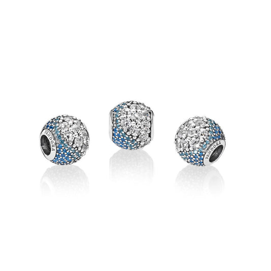Charm Pandora Pavè incantato blu 797032NABMX