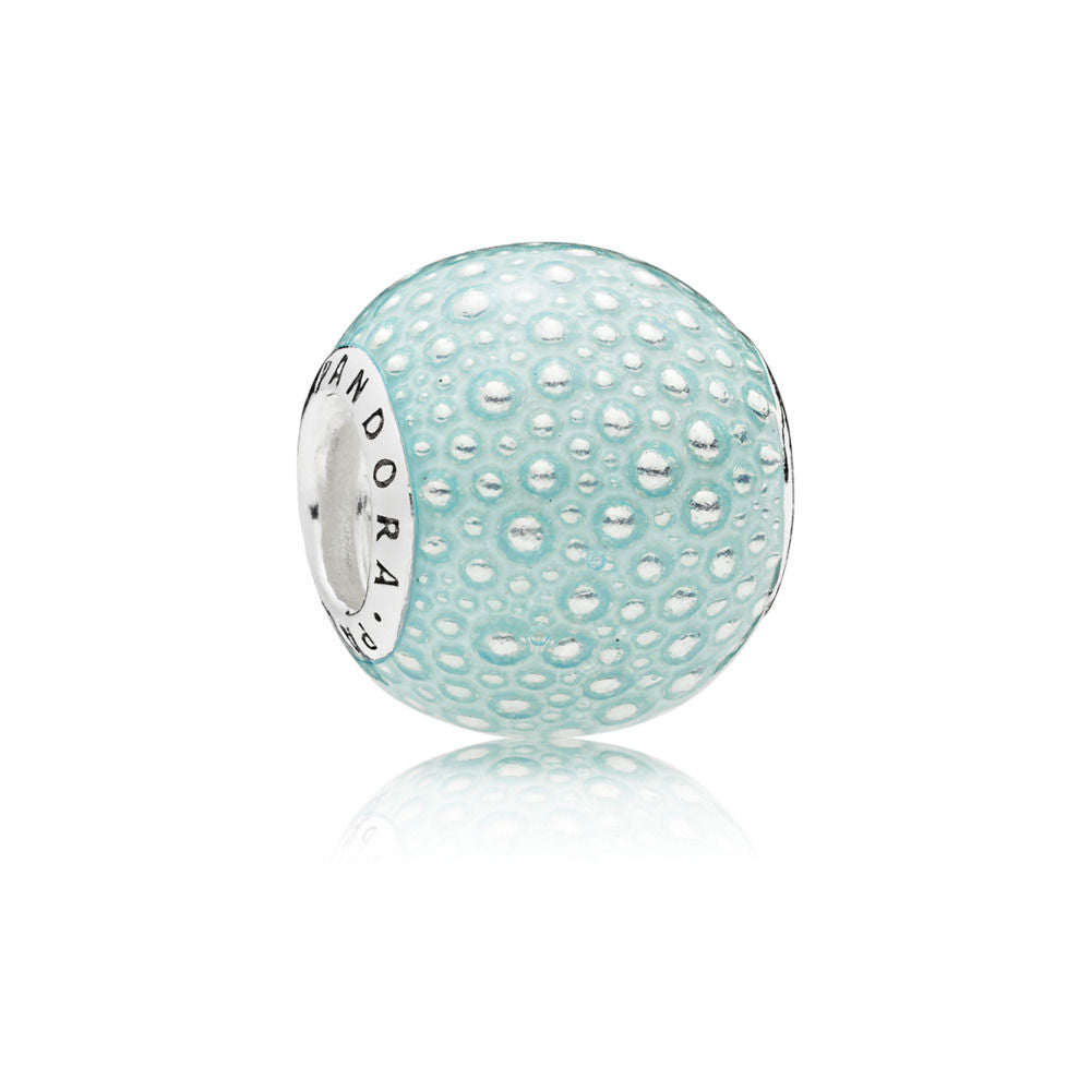 Pandora Charm Enchanted Sphere Aqua Blue 797091EN155