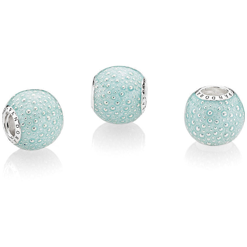 Pandora Charm Enchanted Sphere Aqua Blue 797091EN155