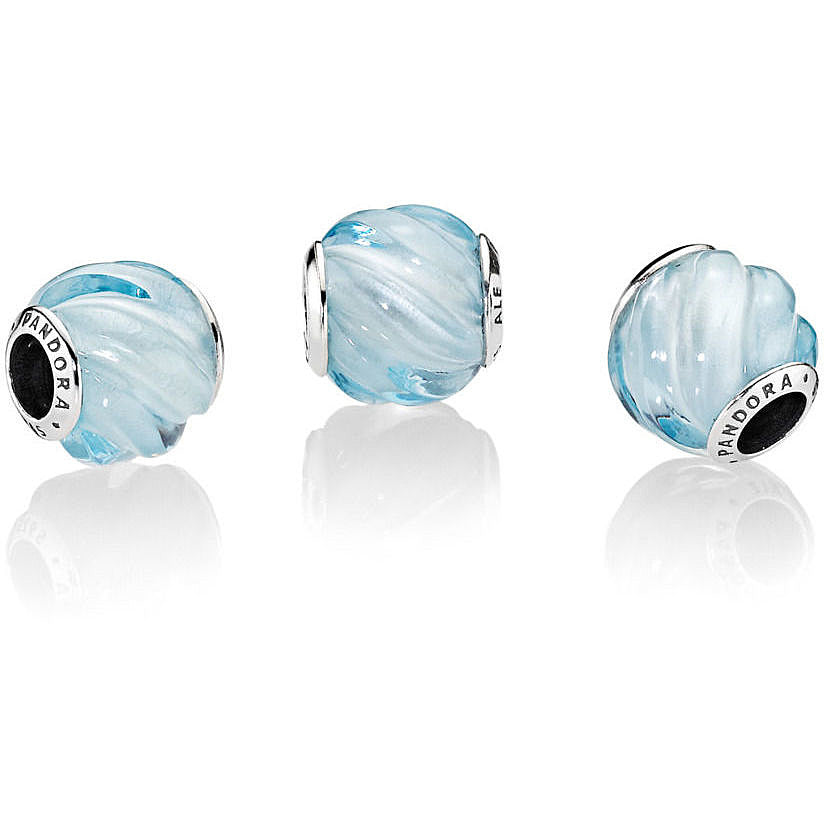 Pandora Charm increspature blu 797098NAB