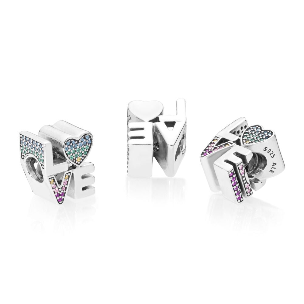 Pandora Rainbow Love Charm 797189NRPMX