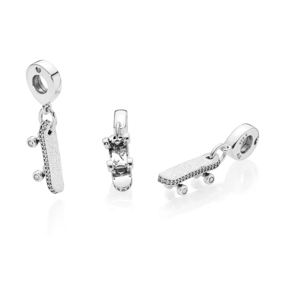 Charm Pandora pendente Skateboard 797206CZ