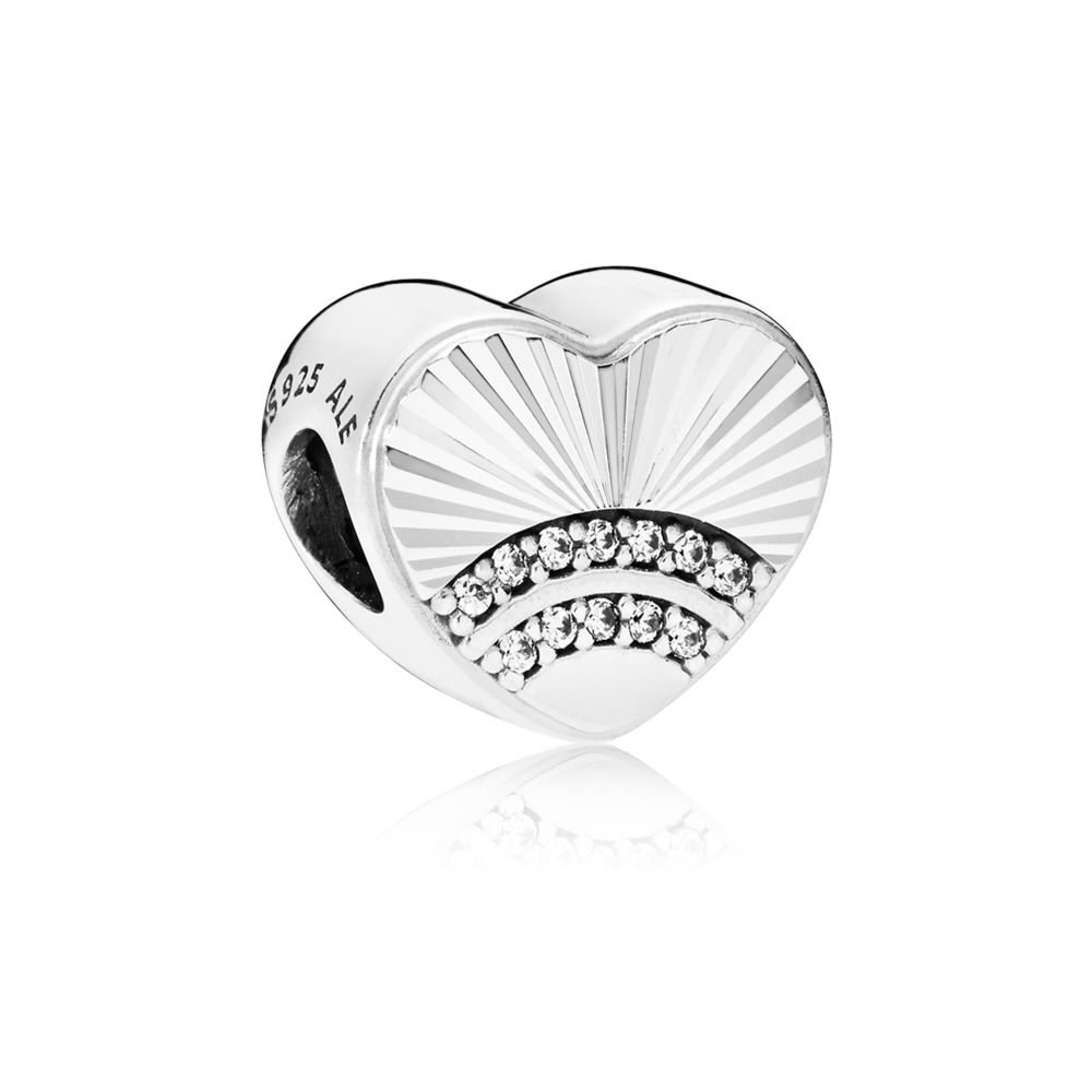 Pandora Fan of Love Charm 797288CZ
