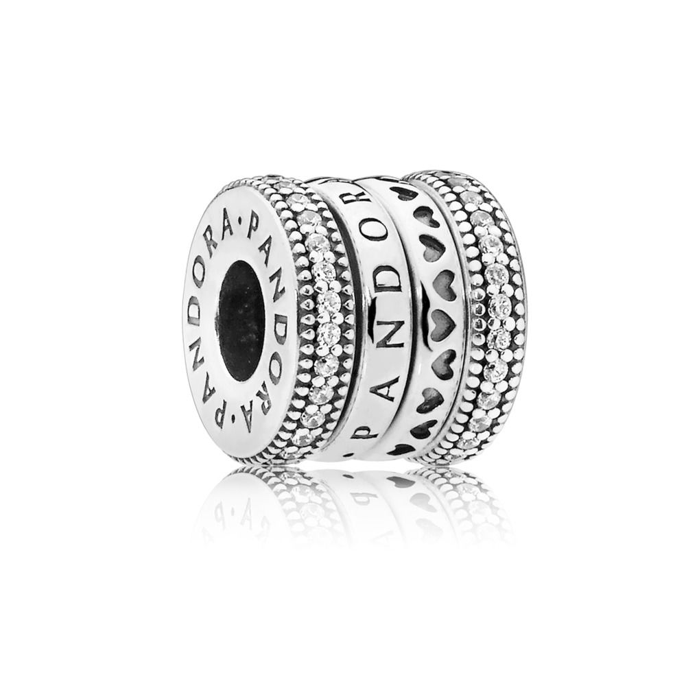 Pandora Charm Spinning Hearts 797402CZ