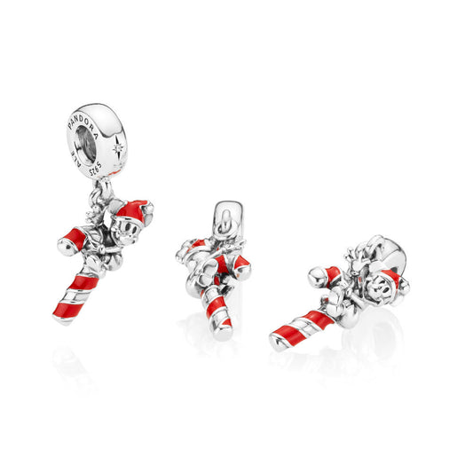 Disney Charm Pandora Bastoncino di Zucchero con Mickey Mouse 797500EN09