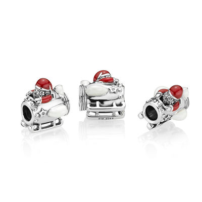 Charm Pandora Babbo natale nello spazio 797511ENMX