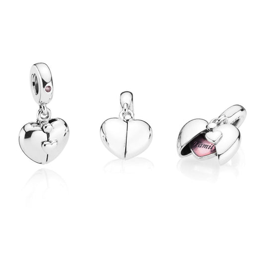Pandora Charm pendente lo scrigno della famiglia 797615EN130