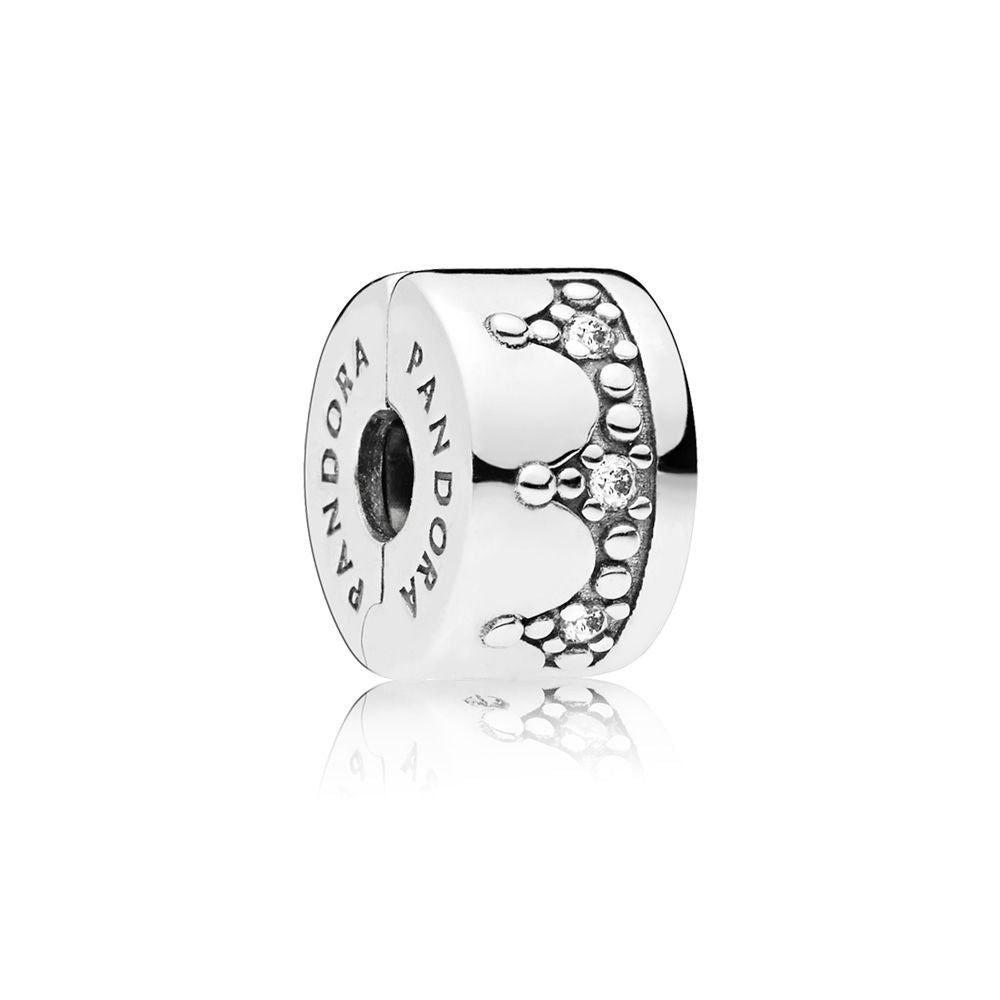 Clip Pandora Corona splendente 797634CZ