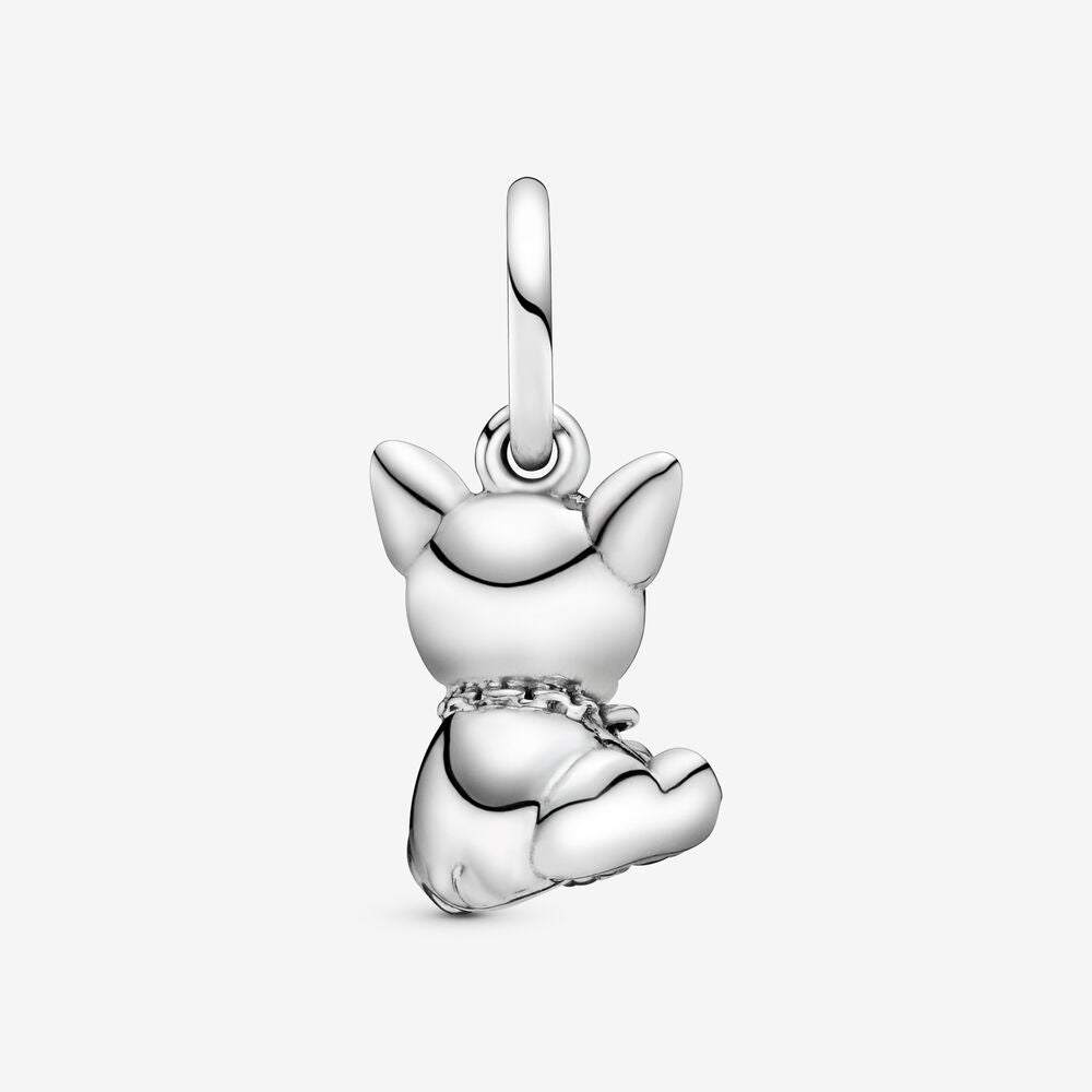 Pandora Bulldog Puppy Pendant Charm 798008EN16
