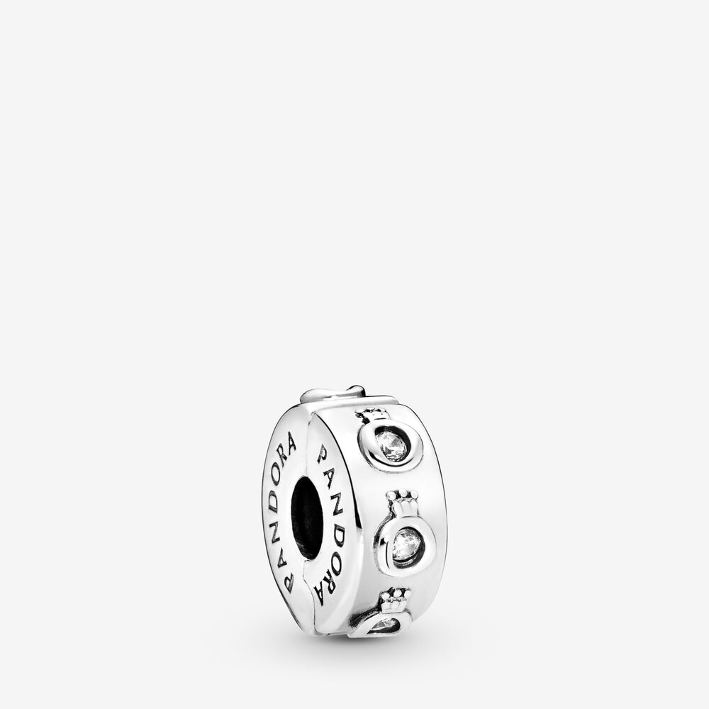 Pandora Clip O Crowned Sparkling 798326CZ