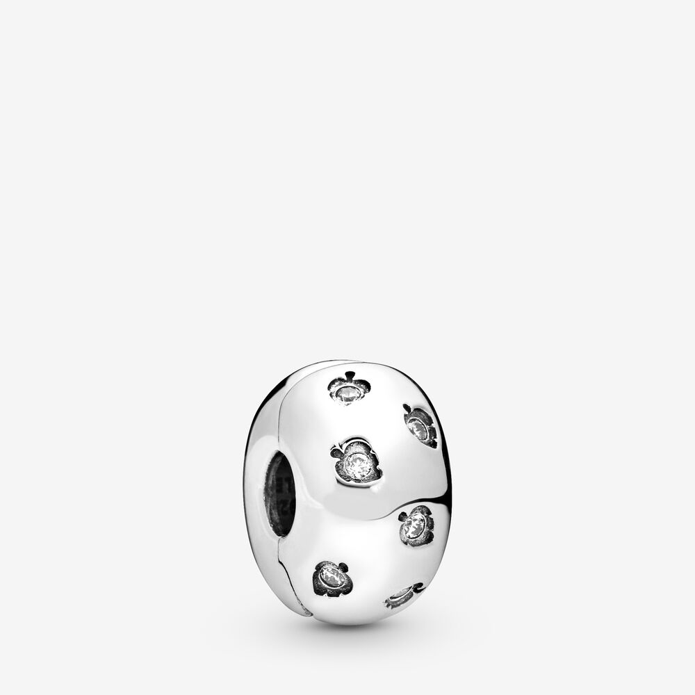 Clip Pandora Foglie Scintillanti 798345CZ