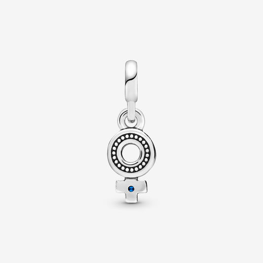 Mini Charm pendente Il mio orgoglio di donna 798382NRGMX