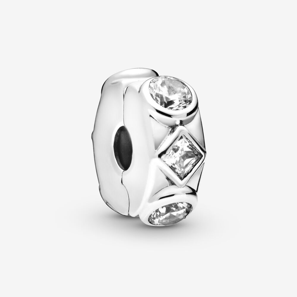 Pandora Clip Geometric Shapes 798463C01